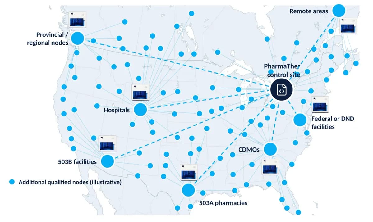 PharmaTher Launches 3D Printed Medicine Network in the U.S.