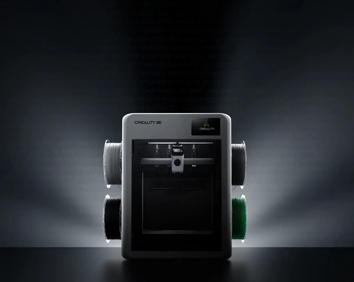 Creality Launches K3 Multicolor 3D Printer with Fast Nozzle Swapping