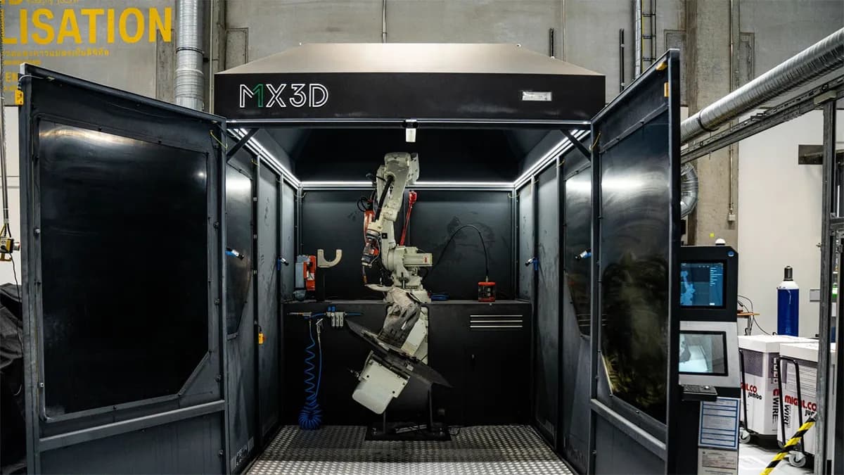 MX3D, 와이어 아크 3D 프린팅 분야 DNV 최고 인증 획득