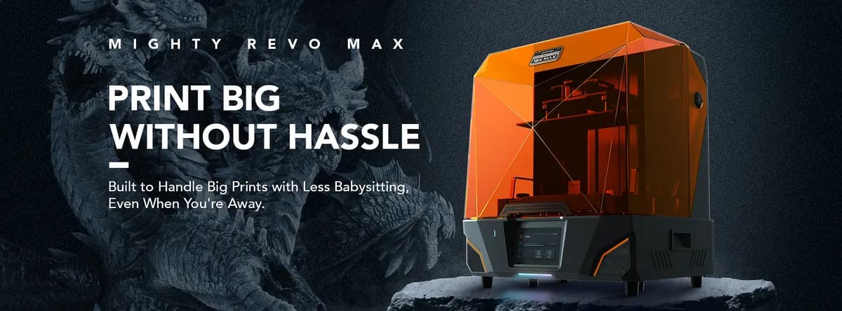 Phrozen Lança Impressora 3D de Resina Sonic Mighty Revo 16K MAX