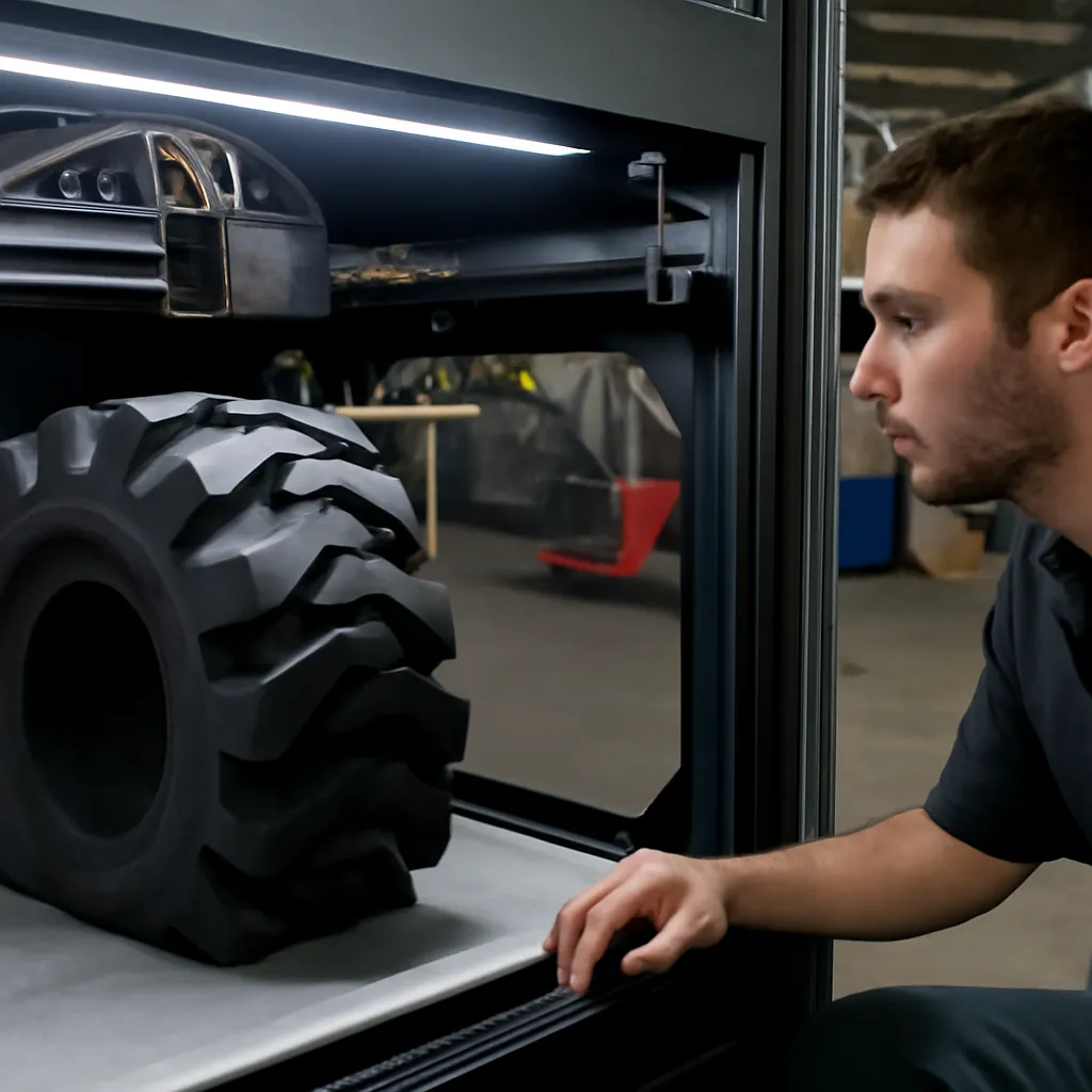 OTR3DLab Introduced for Rapid Prototyping of Off-the-Road Tires